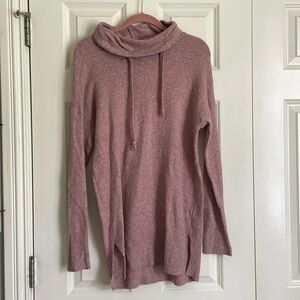 Pink Turtleneck Sweater